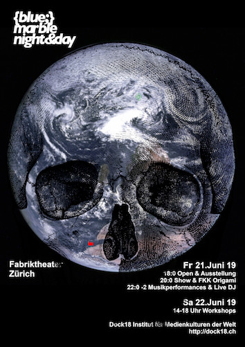 Dock18 *blue marble {audio/visual/art} Night